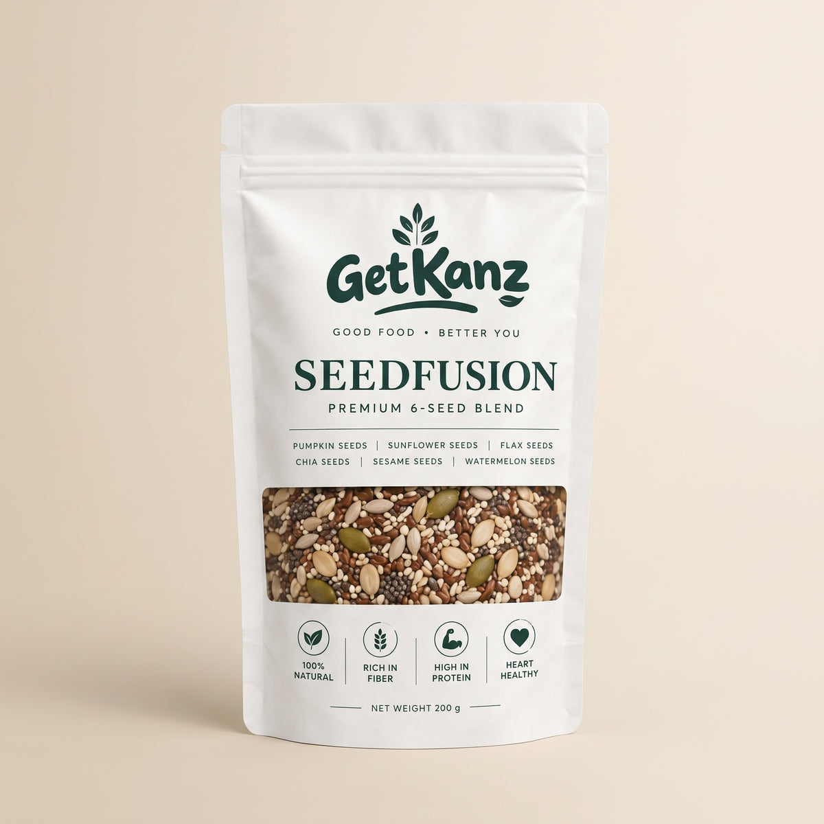 GetKanz SeedFusion – Premium 5-Seed Blend